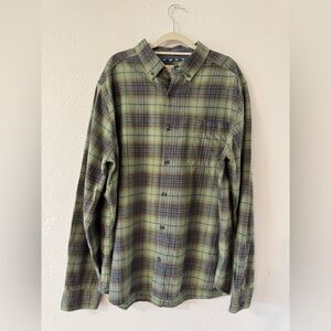 Old Ranch Green Plaid,Size XL